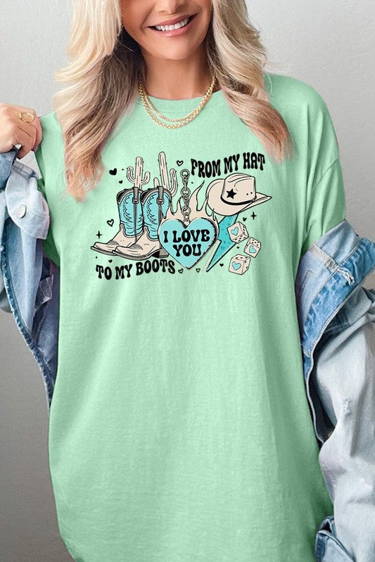From My Hat to Boots Tee - Plus Size
