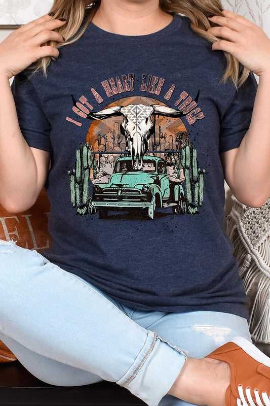 Heart Like A Truck Tee