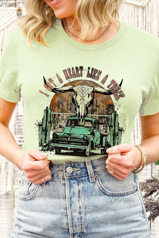 Heart Like A Truck Tee