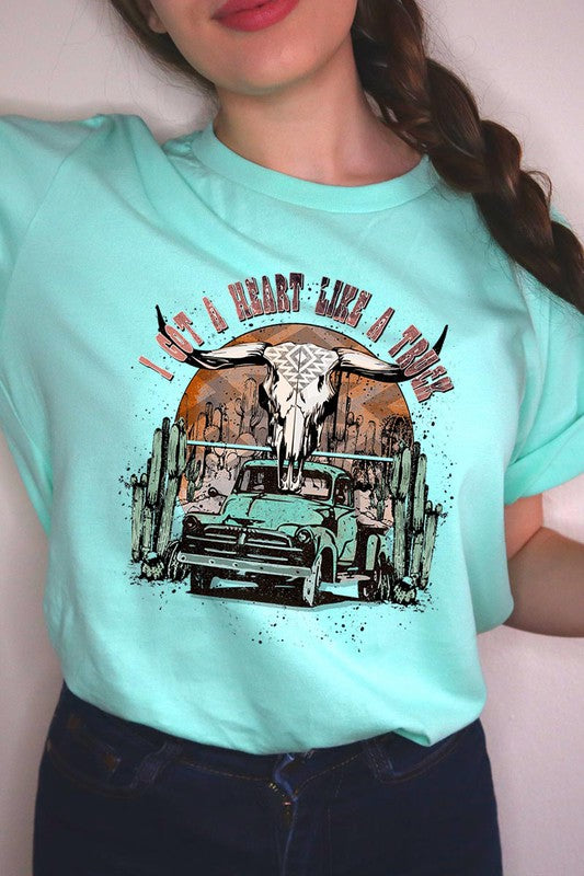 Heart Like A Truck Tee