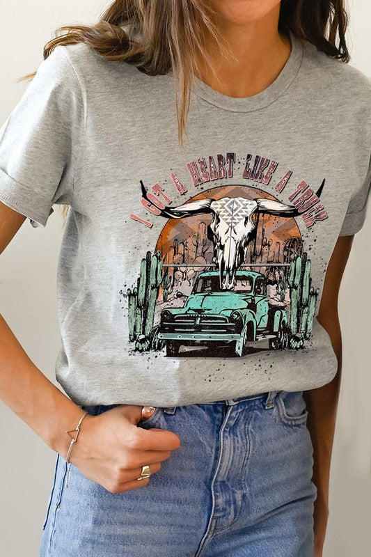 Heart Like A Truck Tee