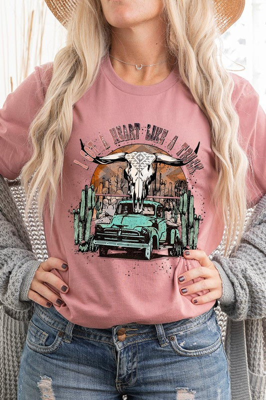 Heart Like A Truck Tee