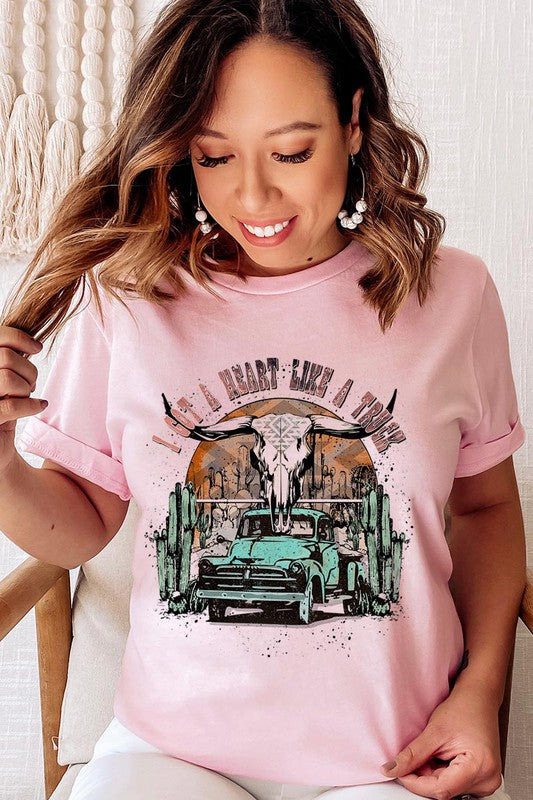 Heart Like A Truck Tee