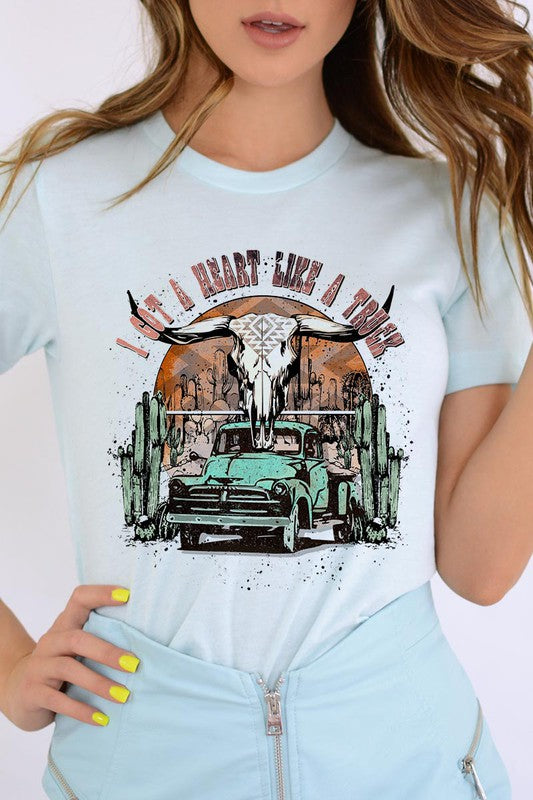 Heart Like A Truck Tee