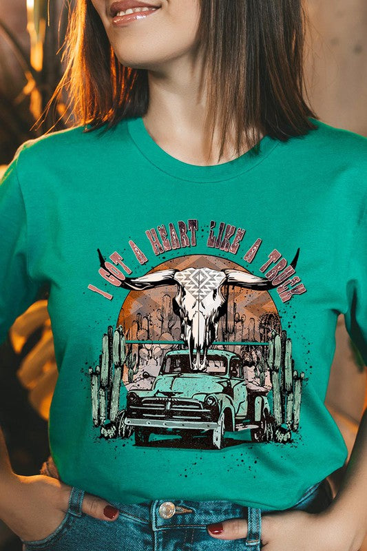 Heart Like A Truck Tee