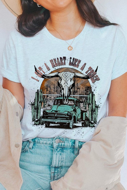 Heart Like A Truck Tee