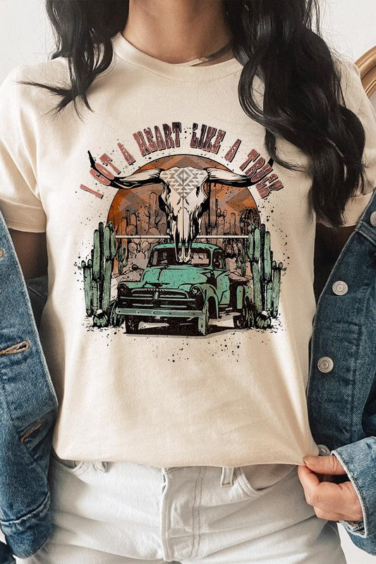 Heart Like A Truck Tee
