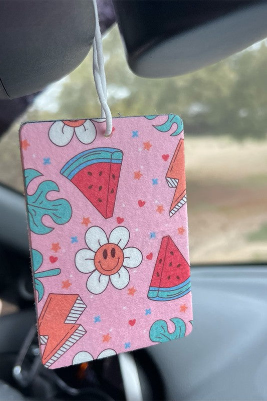 Watermelon Flower Air Freshener