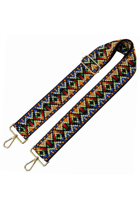 Aztec Tribal Pattern Crossbody Strap - Style 12