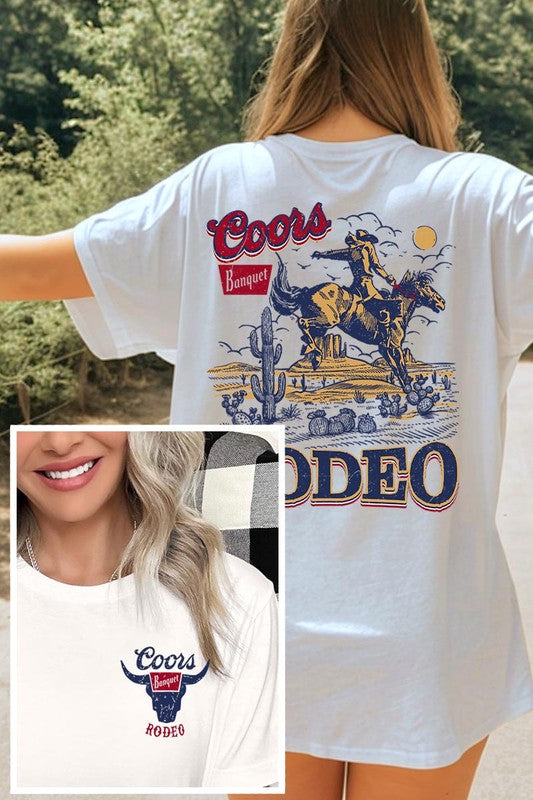 Coors Banquet Rodeo Bronc Tee