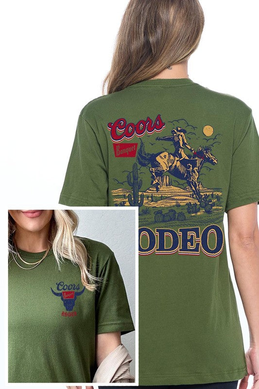 Coors Banquet Rodeo Bronc Tee