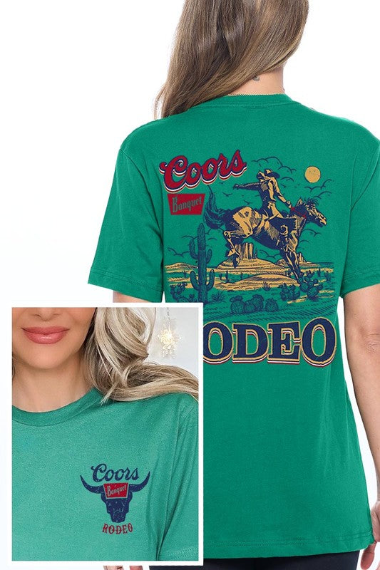 Coors Banquet Rodeo Bronc Tee