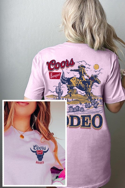 Coors Banquet Rodeo Bronc Tee