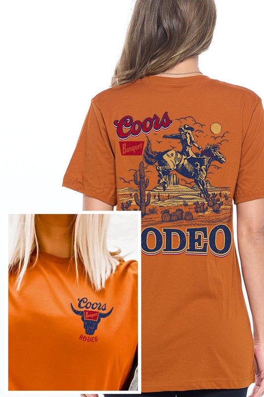 Coors Banquet Rodeo Bronc Tee