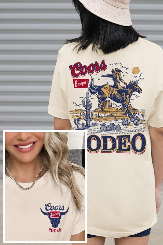 Coors Banquet Rodeo Bronc Tee