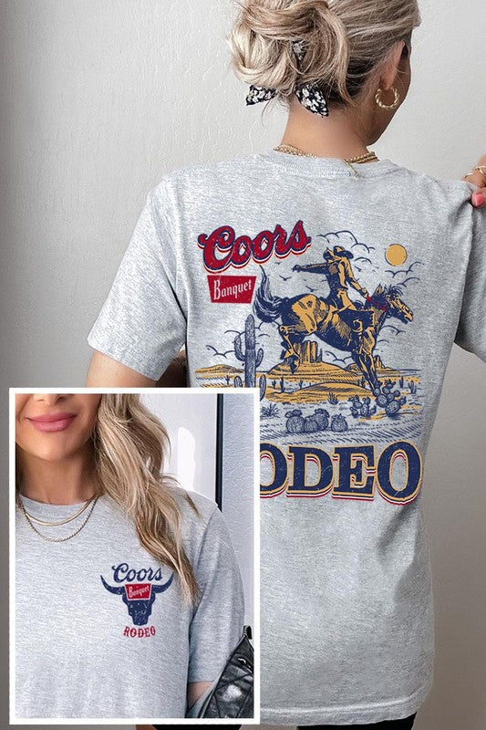 Coors Banquet Rodeo Bronc Tee