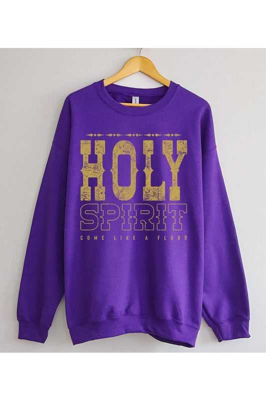 Holy Spirit Come Crewneck Sweatshirt