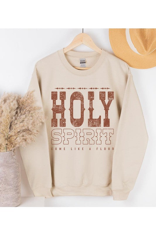 Holy Spirit Come Crewneck Sweatshirt
