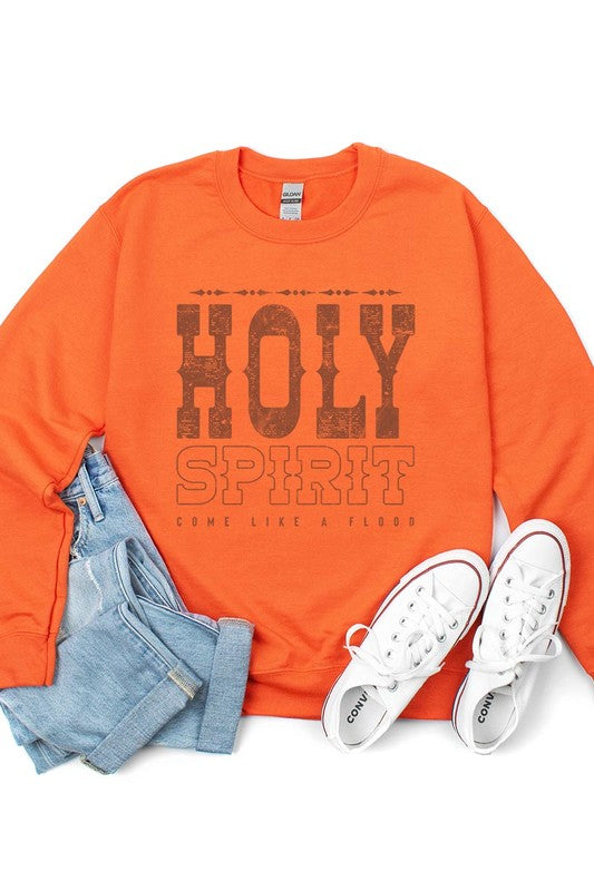Holy Spirit Come Crewneck Sweatshirt