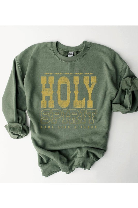Holy Spirit Come Crewneck Sweatshirt