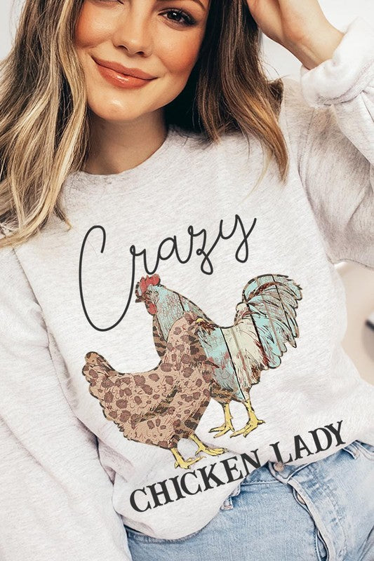 Crazy Chicken Lady Sweatshirt