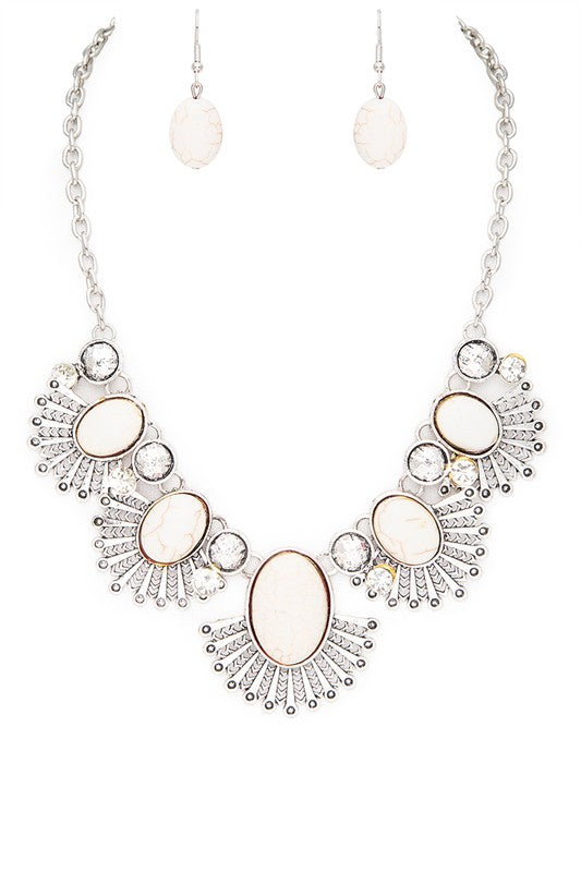 Western Statement Necklace Set