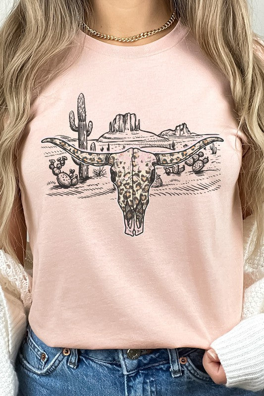 Longhorn Desert Tee