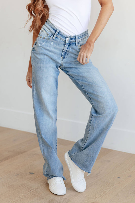High Voltage Straight Jeans