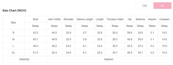 Bow Print Knit Lounge Set