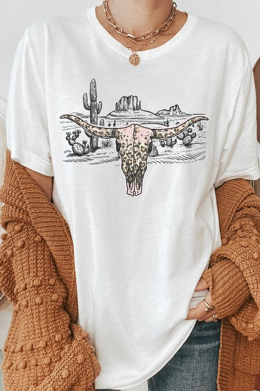 Longhorn Desert Tee