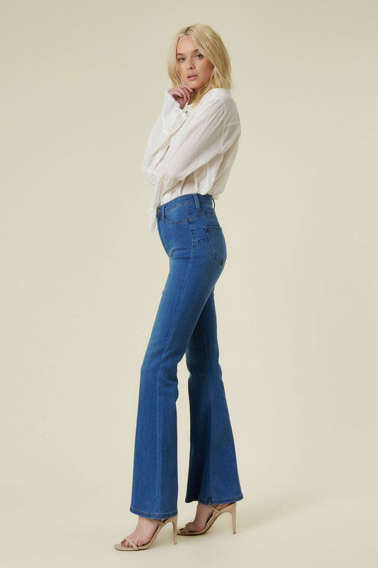 Show Me The Curves Flare Jean