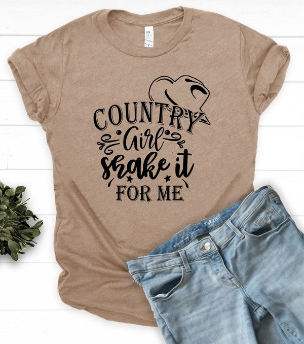 Country Girl Shake It Tee