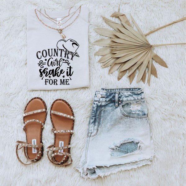 Country Girl Shake It Tee