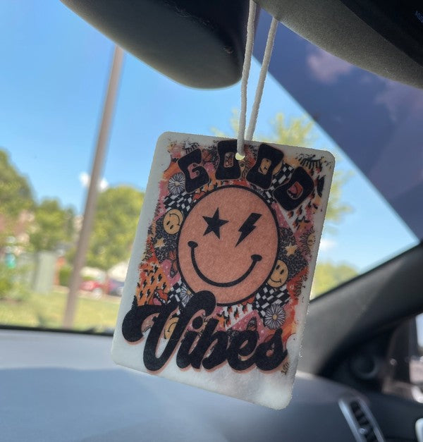 Good Vibes Car Air freshener