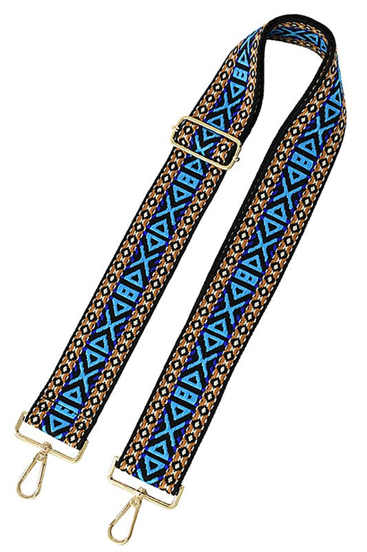 Aztec Tribal Pattern Crossbody Strap - Style 2