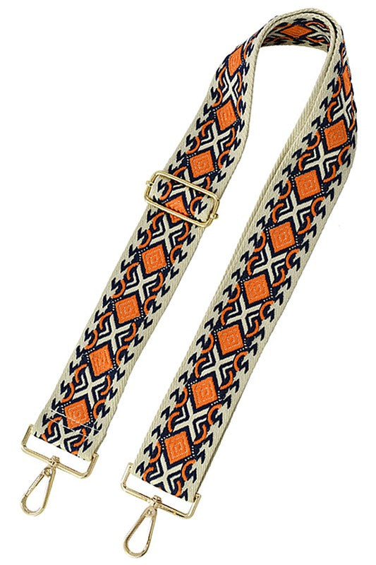 Aztec Tribal Pattern Crossbody Strap - Style 1