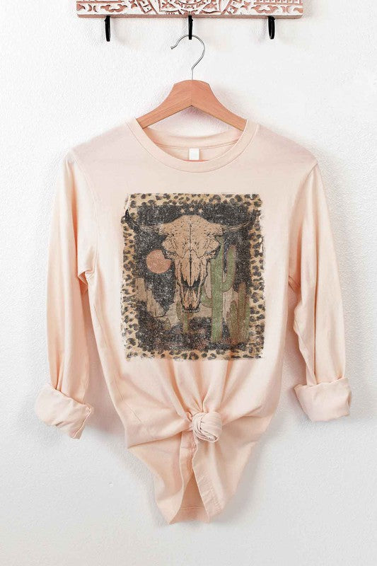 Desert Cattle Long Long Sleeve Tee