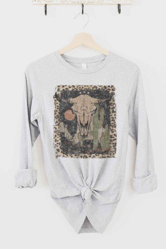 Desert Cattle Long Long Sleeve Tee