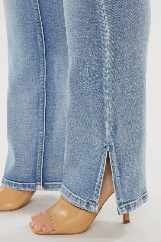 Y2K Mid Rise Bootcut Jean - Plus Size