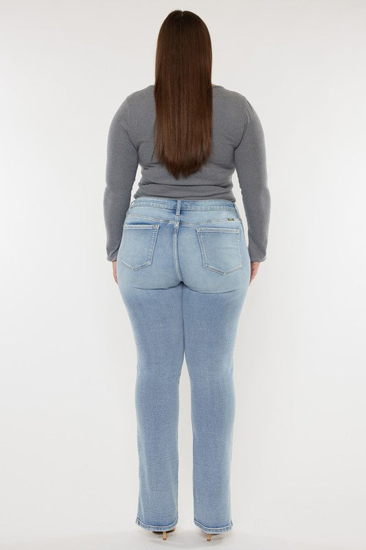 Y2K Mid Rise Bootcut Jean - Plus Size