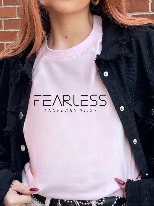 Fearless, Proverbs 31:25 Tee