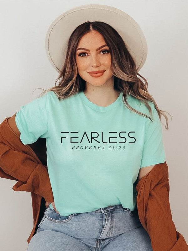 Fearless, Proverbs 31:25 Tee