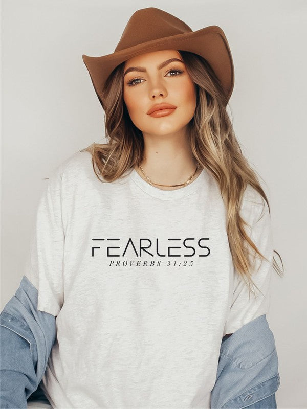 Fearless, Proverbs 31:25 Tee