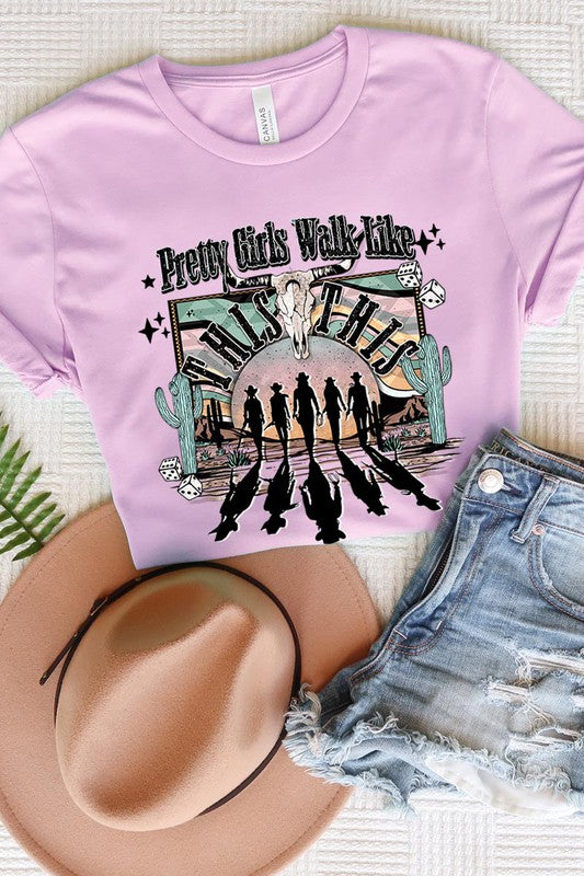 Pretty Girls Walk Like This Tee