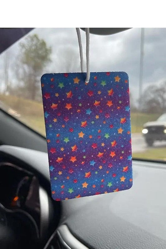 90's Rainbow Stars Air Freshener