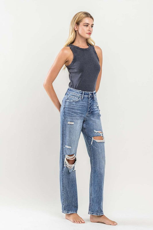 The 90's Country Vintage Slim Straight Jean