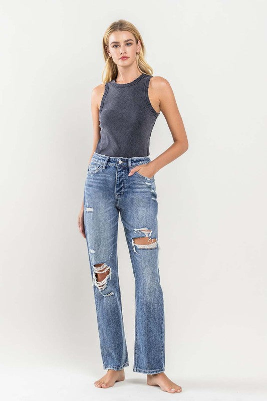 The 90's Country Vintage Slim Straight Jean