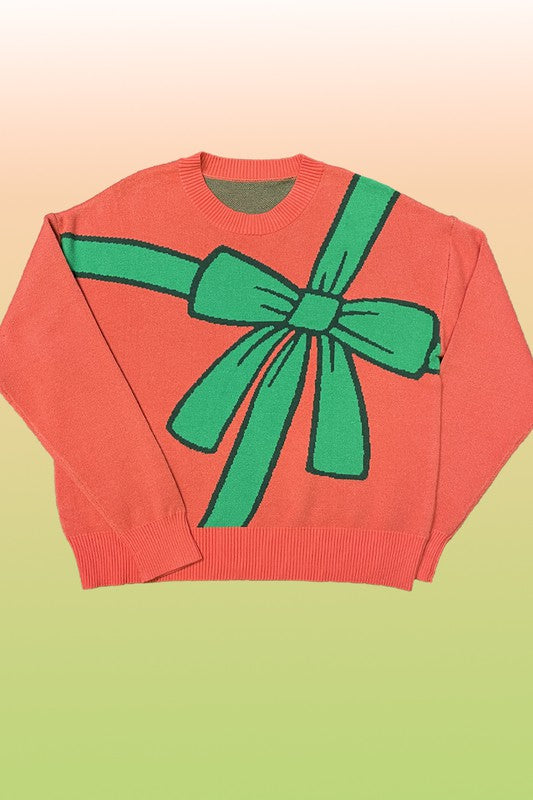 Gift Wrap Sweater