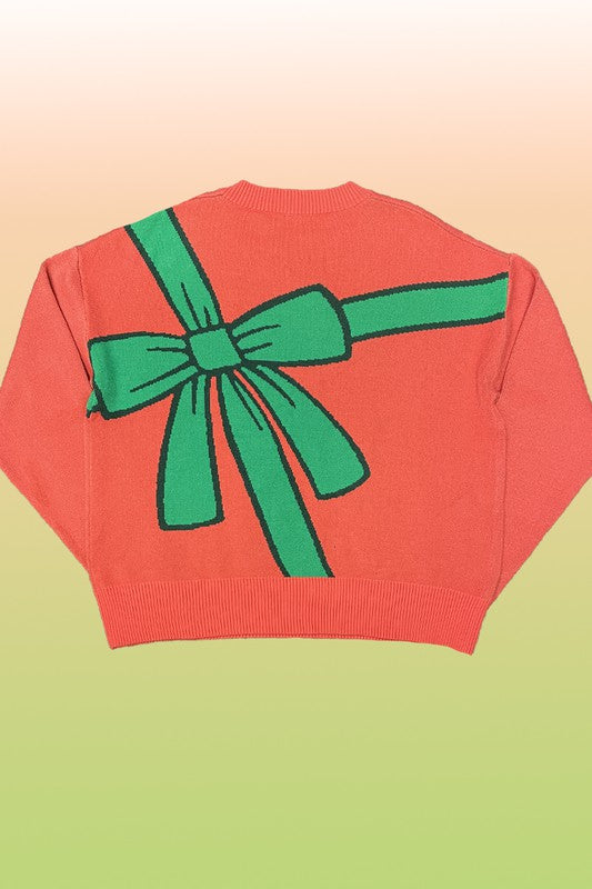 Gift Wrap Sweater