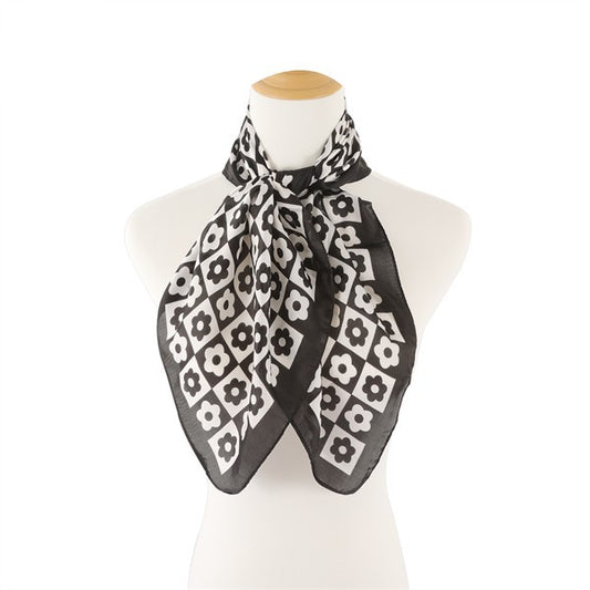 Daisy Print Scarf